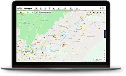 Tacho callout reveal map fr