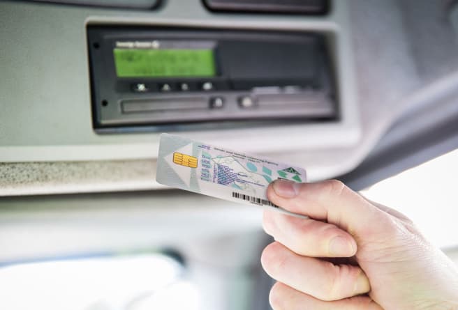 Uk tachograph header idcard